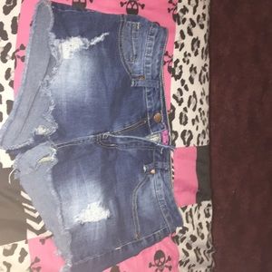 Jean shorts